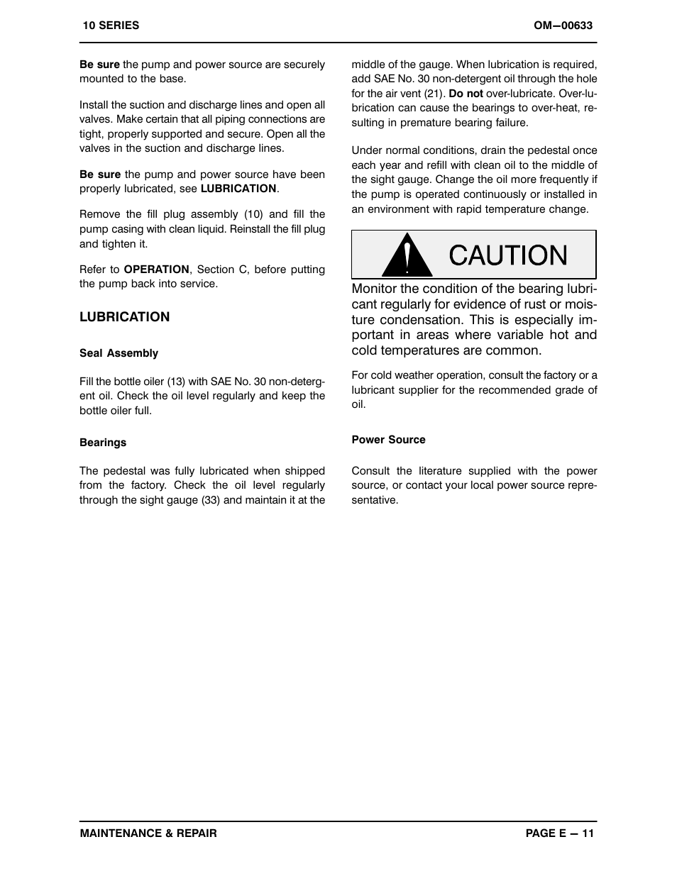 Gorman-Rupp Pumps 13A22-B 1063371 and up User Manual | Page 34 / 35