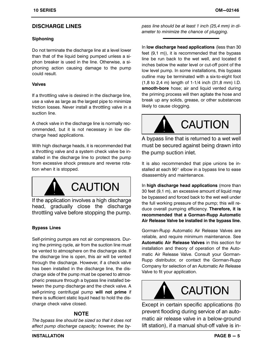 Gorman-Rupp Pumps 13A65-B 776101 and up User Manual | Page 12 / 34