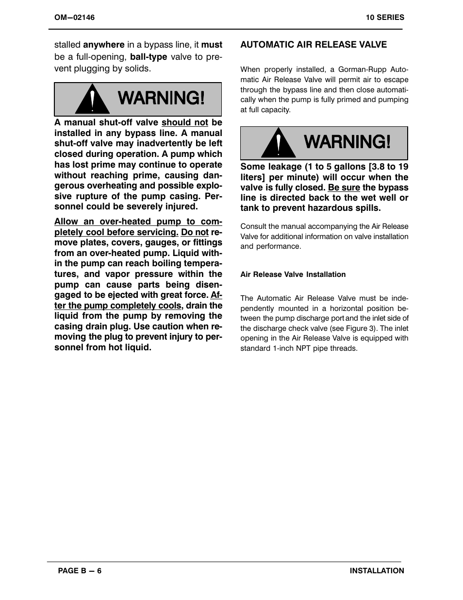 Gorman-Rupp Pumps 13A65-B 776101 and up User Manual | Page 13 / 34