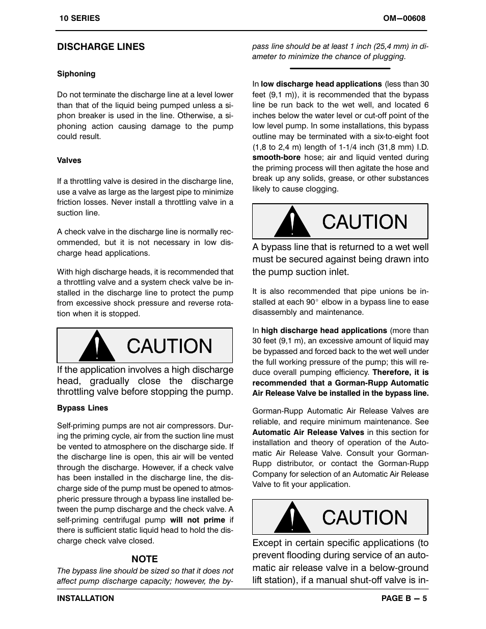 Gorman-Rupp Pumps 12C20-B 1341727 and up User Manual | Page 12 / 35