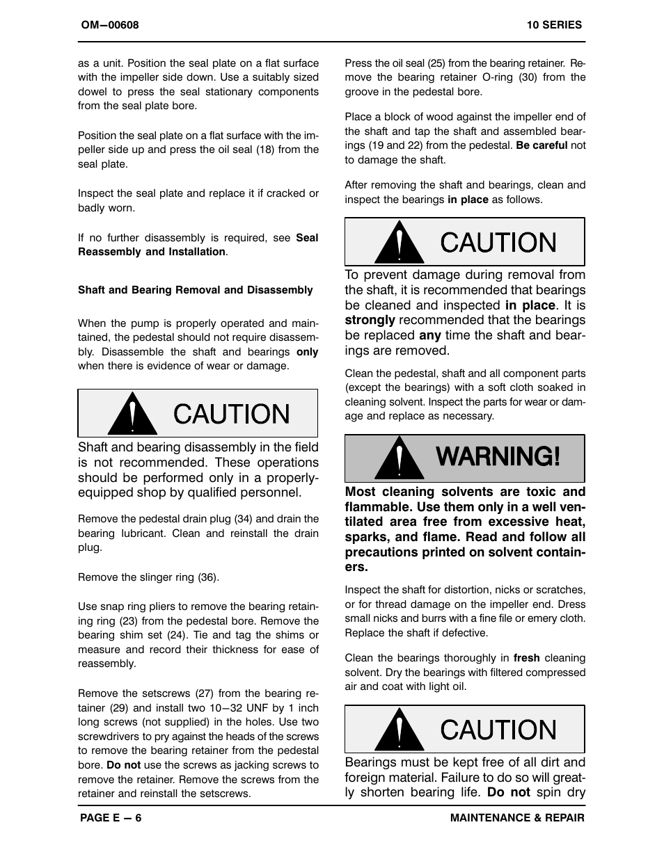 Gorman-Rupp Pumps 12C20-B 1341727 and up User Manual | Page 29 / 35
