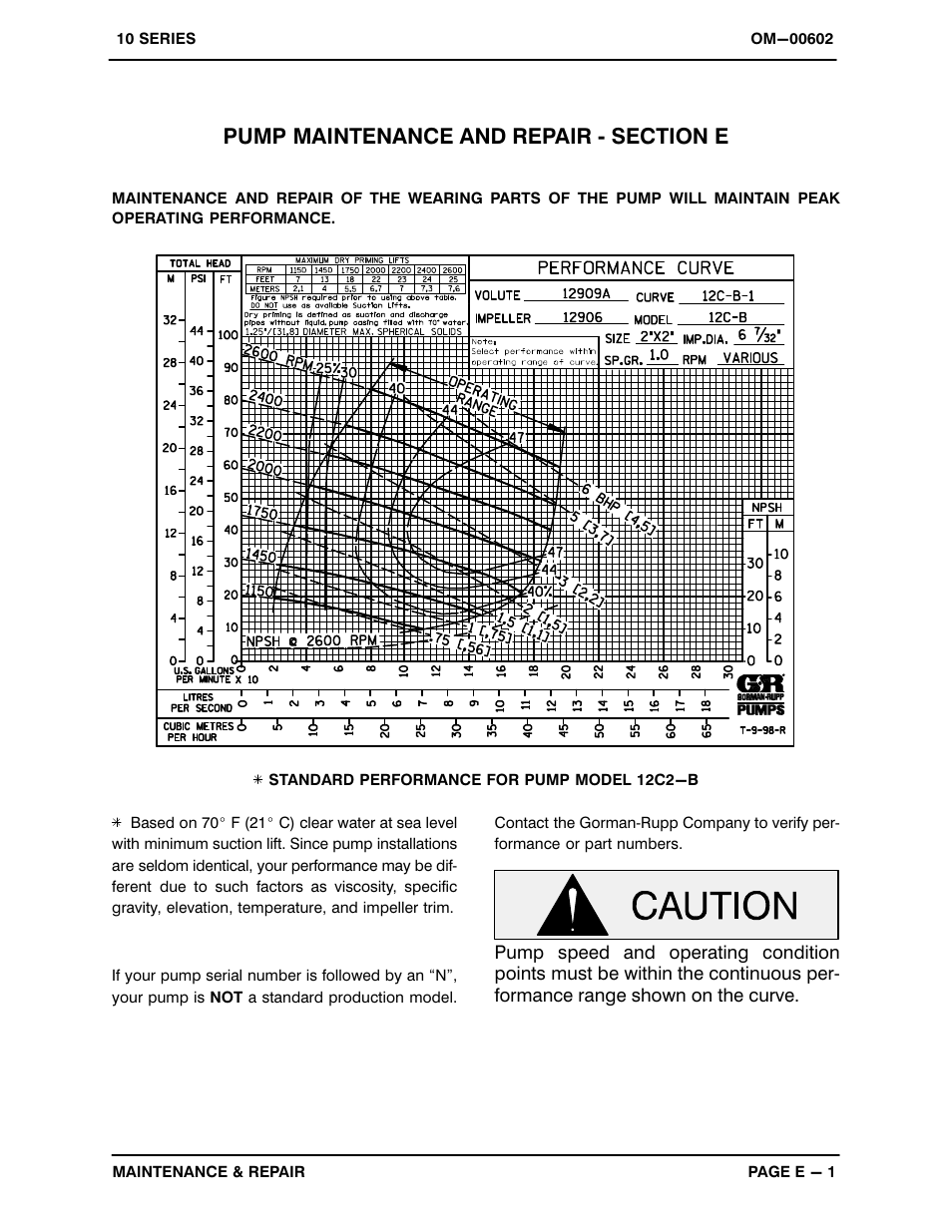 Gorman-Rupp Pumps 12C2-B 722995 and up User Manual | Page 24 / 35