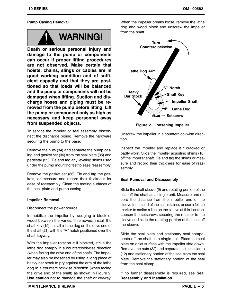 Gorman-Rupp Pumps 12B9-B 723228 and up User Manual | Page 28 / 35