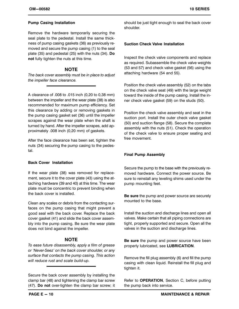 Gorman-Rupp Pumps 12B9-B 723228 and up User Manual | Page 33 / 35