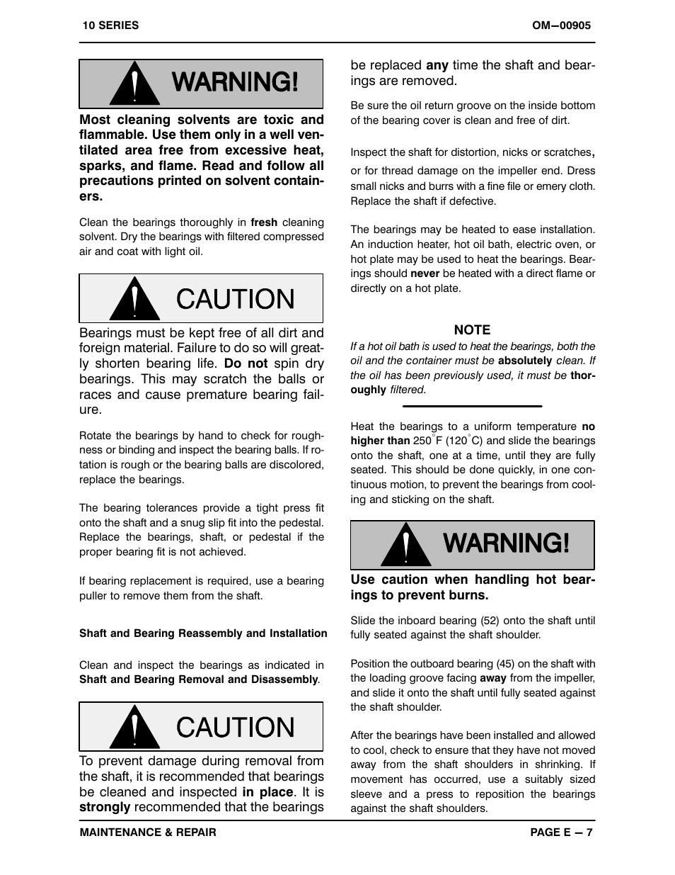 Gorman-Rupp Pumps 112E60-B 1408480 and up User Manual | Page 29 / 34