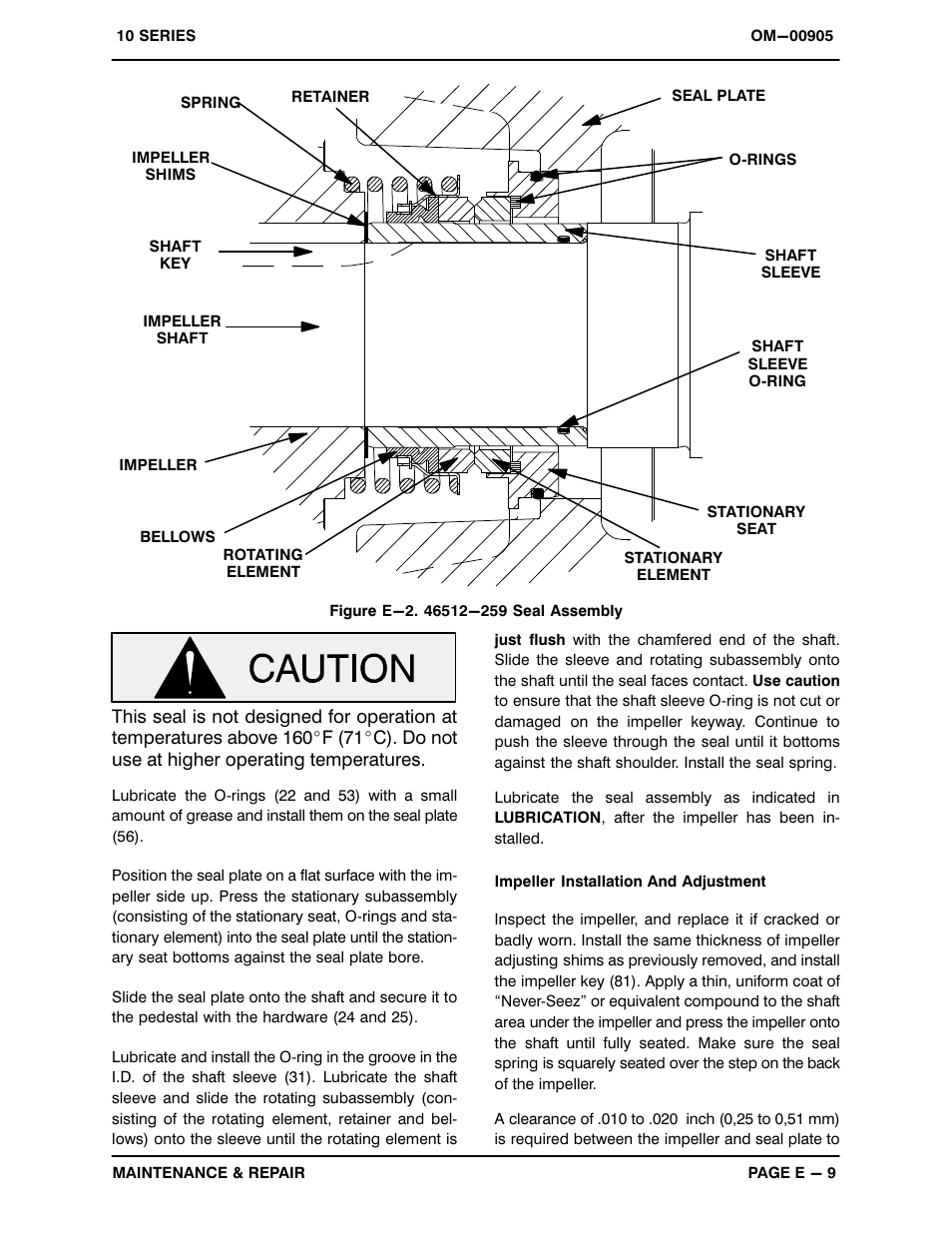 Gorman-Rupp Pumps 112E60-B 1408480 and up User Manual | Page 31 / 34