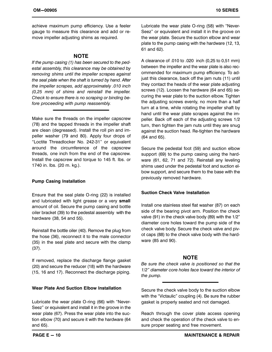 Gorman-Rupp Pumps 112E60-B 1408480 and up User Manual | Page 32 / 34