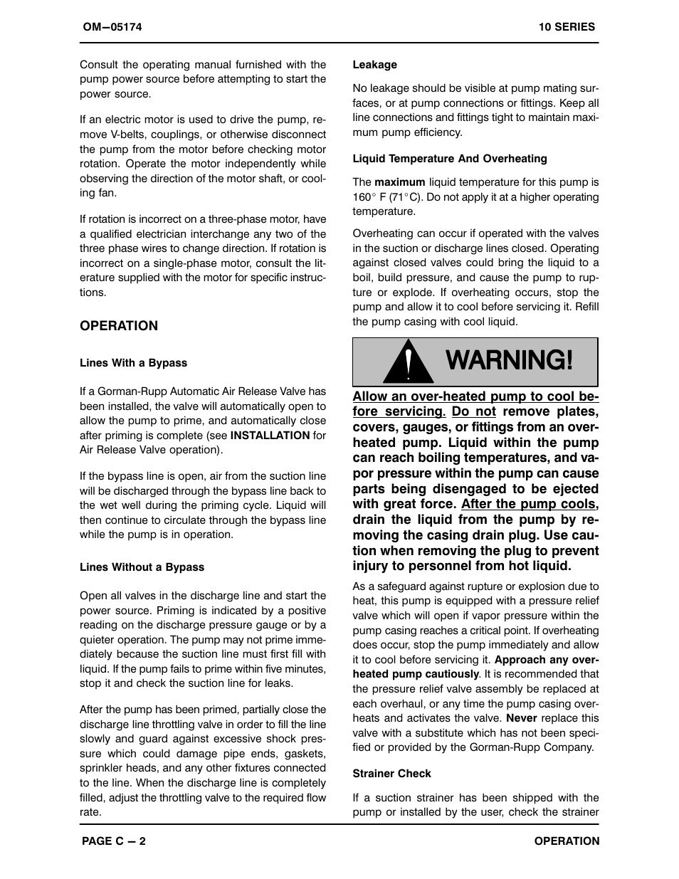 Gorman-Rupp Pumps 112G60-B 1214462 and up User Manual | Page 19 / 36