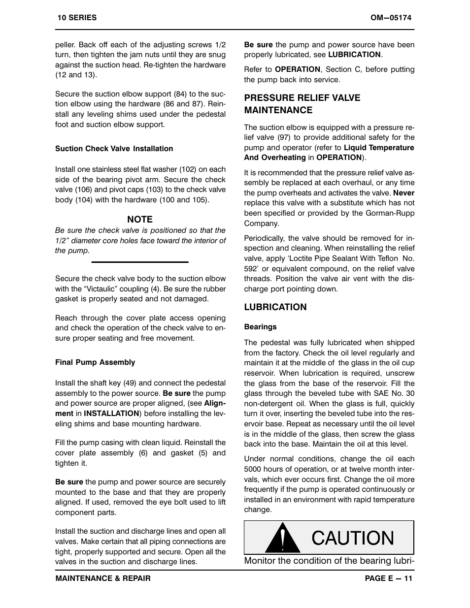 Gorman-Rupp Pumps 112G60-B 1214462 and up User Manual | Page 34 / 36