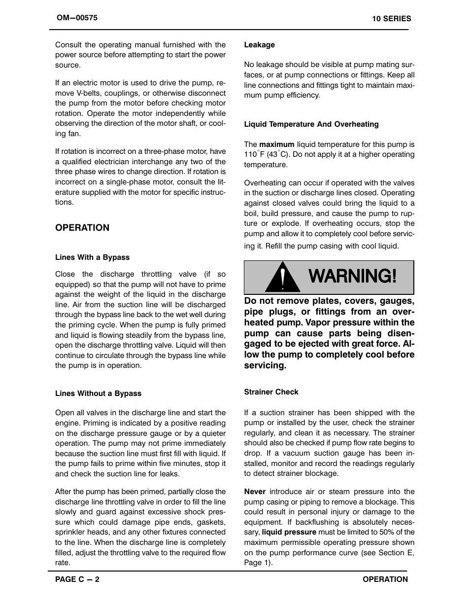 Gorman-Rupp Pumps 12B2-B 723756 and up User Manual | Page 19 / 35