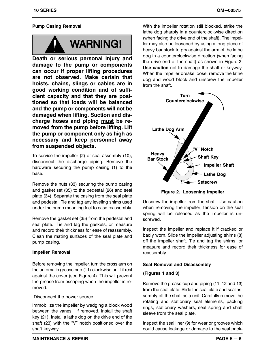 Gorman-Rupp Pumps 12B2-B 723756 and up User Manual | Page 28 / 35