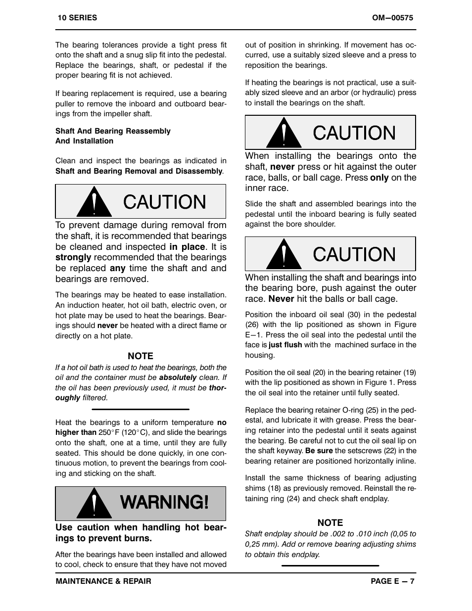 Gorman-Rupp Pumps 12B2-B 723756 and up User Manual | Page 30 / 35