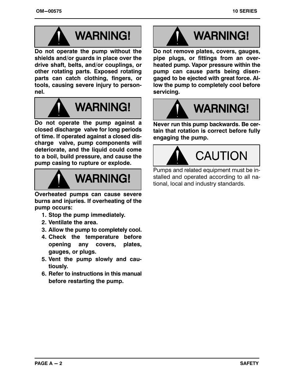 Gorman-Rupp Pumps 12B2-B 723756 and up User Manual | Page 7 / 35