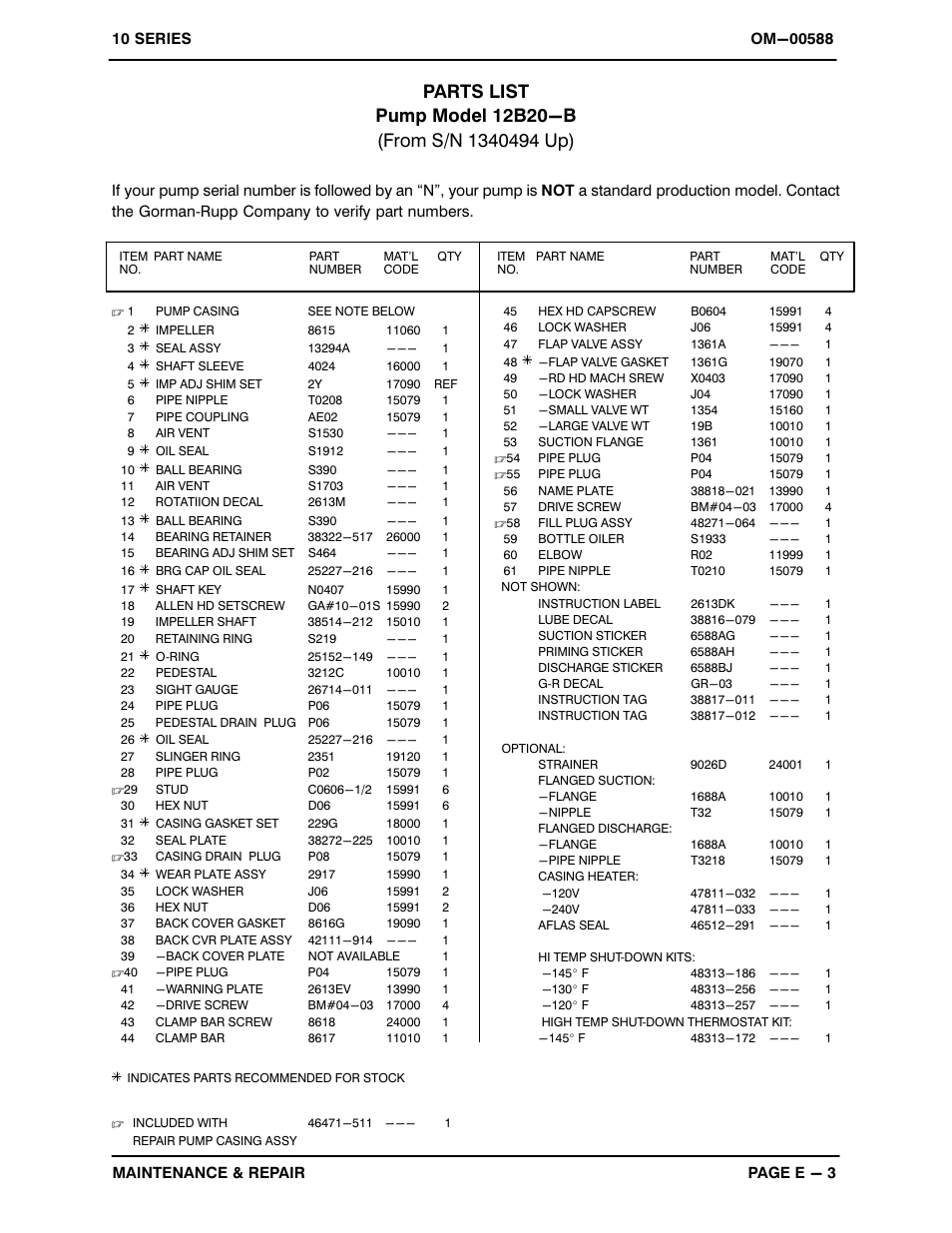 Gorman-Rupp Pumps 12B20-B 1340494 and up User Manual | Page 26 / 35