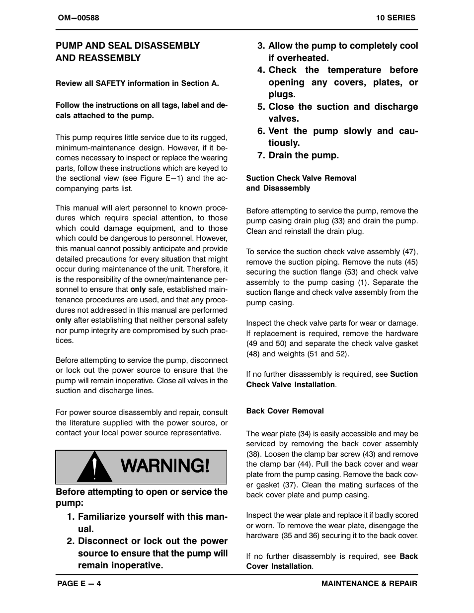 Pump and seal disassembly and reassembly | Gorman-Rupp Pumps 12B20-B 1340494 and up User Manual | Page 27 / 35