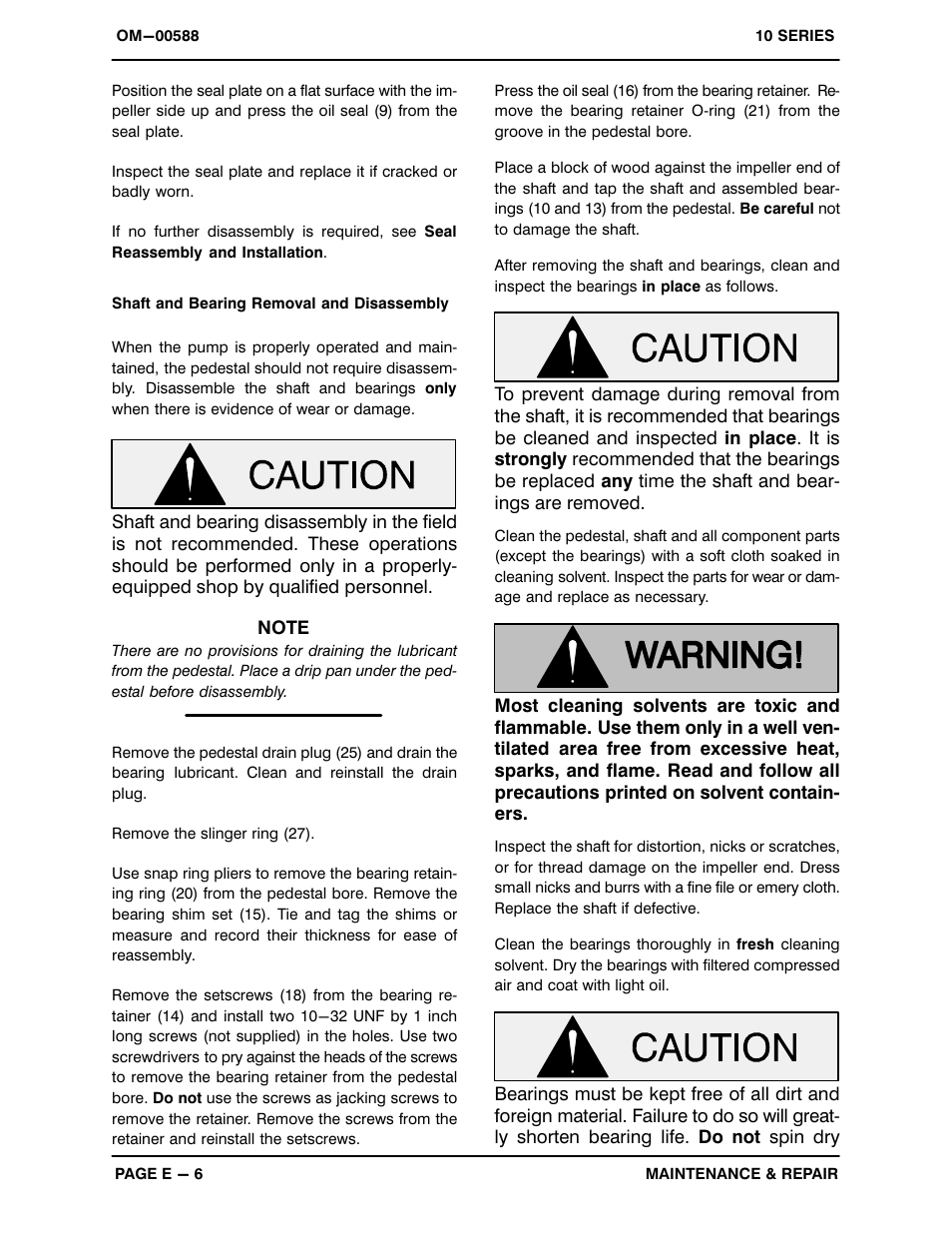 Gorman-Rupp Pumps 12B20-B 1340494 and up User Manual | Page 29 / 35