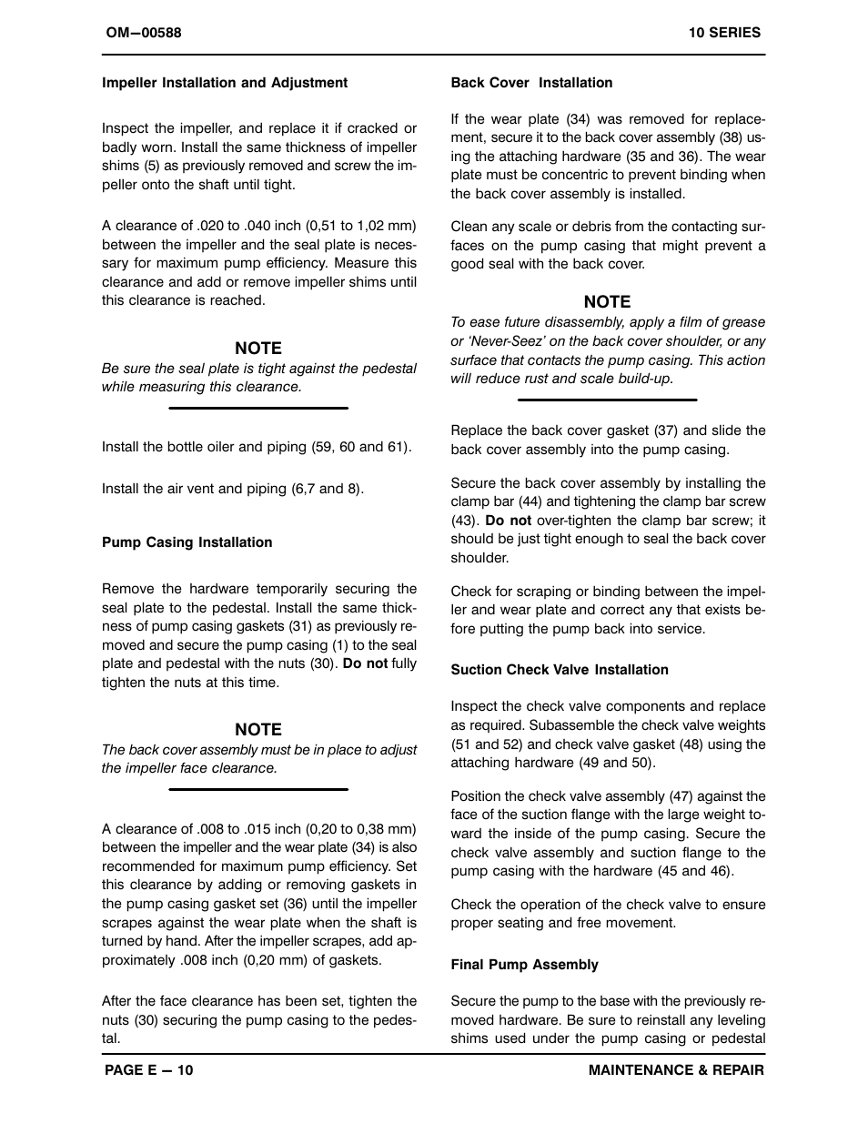 Gorman-Rupp Pumps 12B20-B 1340494 and up User Manual | Page 33 / 35