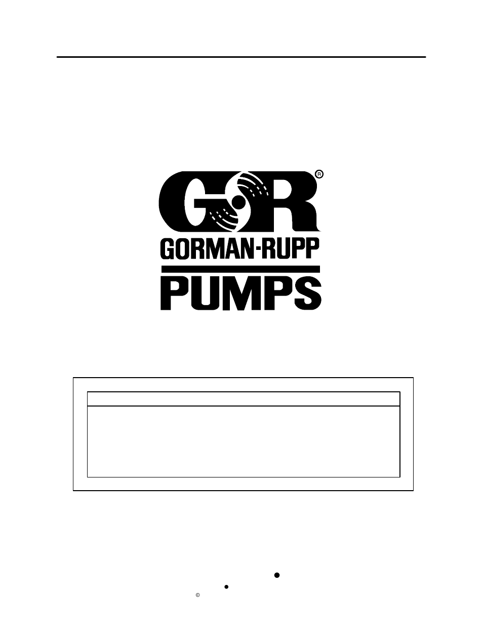 Gorman-Rupp Pumps 12B22-B 1059806 thru 1343819 User Manual | 31 pages