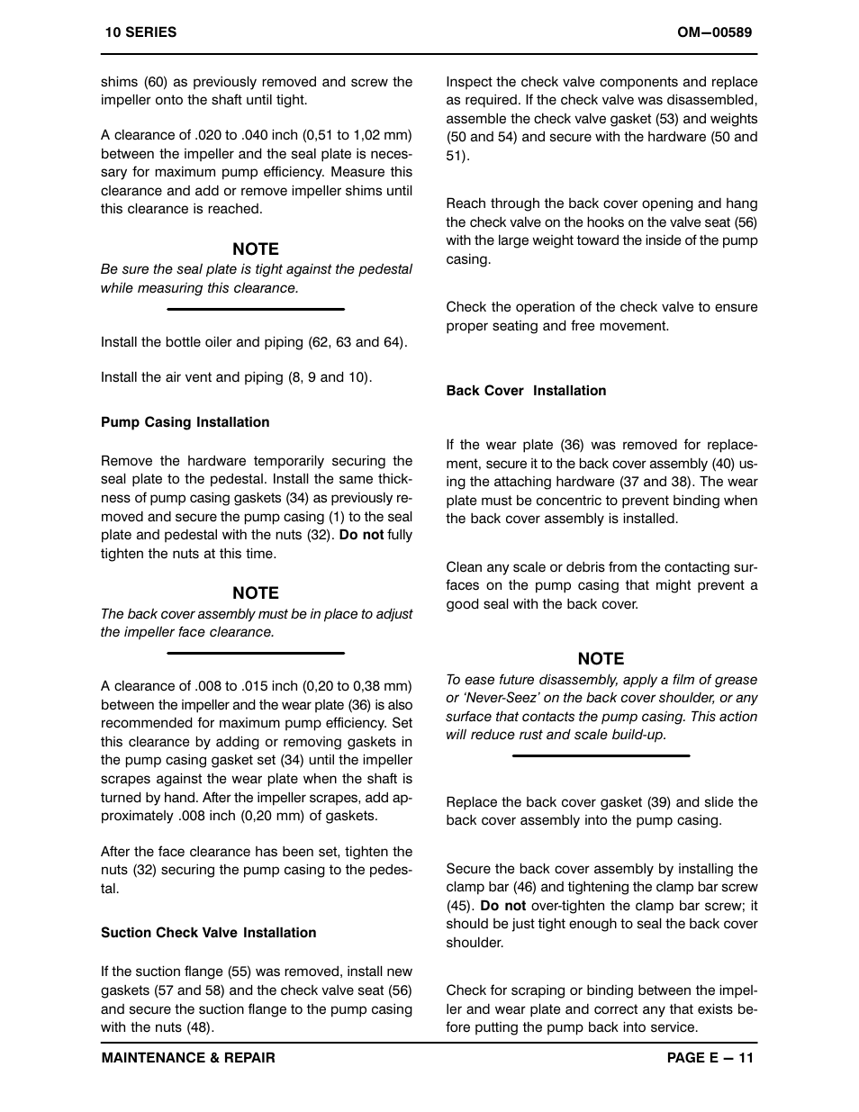 Gorman-Rupp Pumps 12B22-B 1343820 and up User Manual | Page 34 / 36
