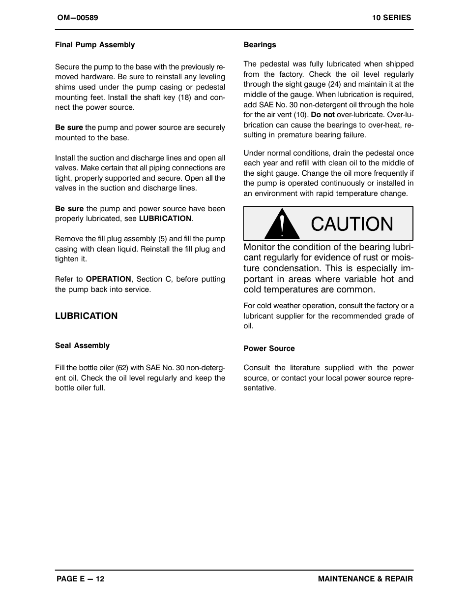 Gorman-Rupp Pumps 12B22-B 1343820 and up User Manual | Page 35 / 36