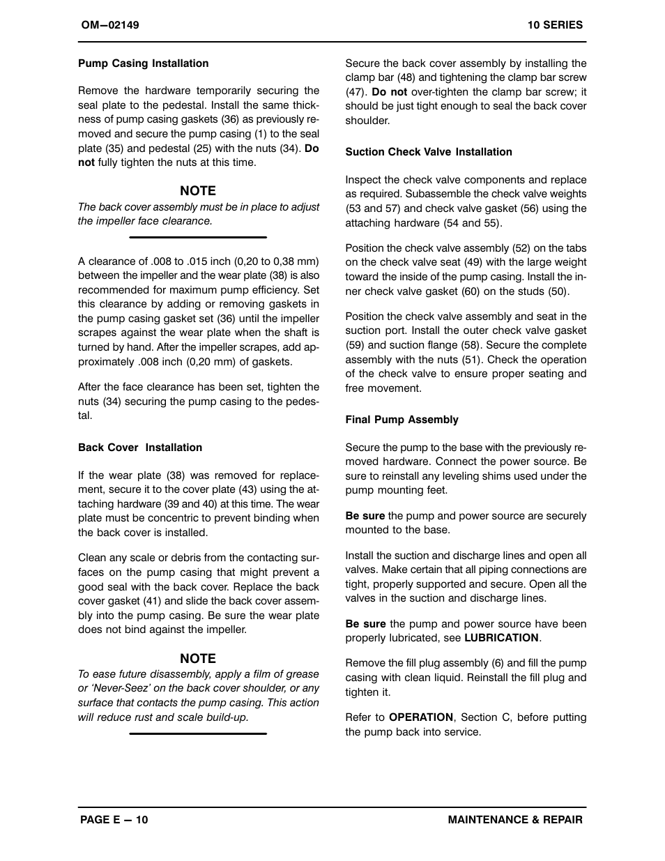 Gorman-Rupp Pumps 12B65-B 776101 and up User Manual | Page 33 / 35