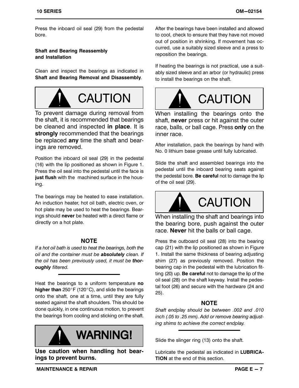 Gorman-Rupp Pumps 11 1/2A65-B 776101 and up User Manual | Page 30 / 35