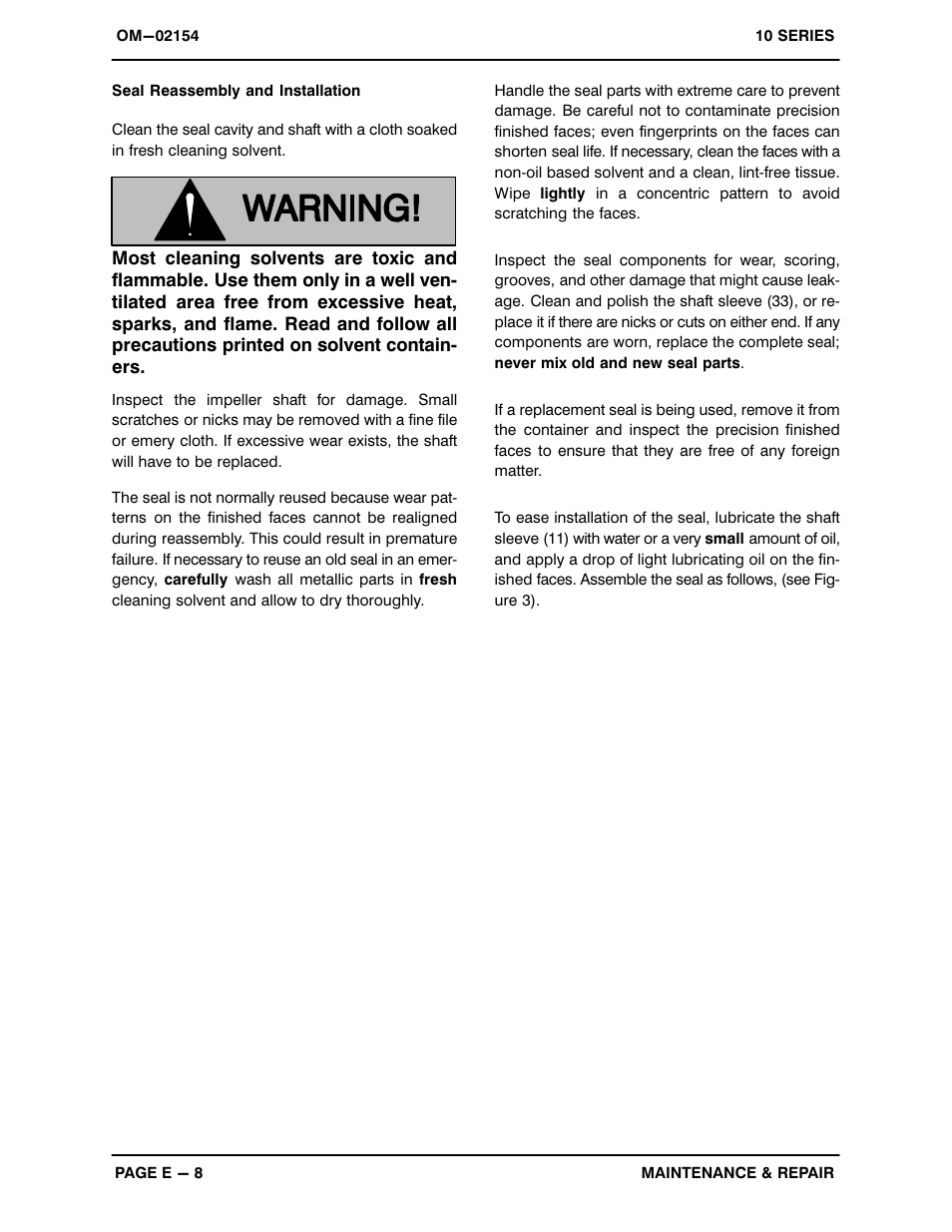 Gorman-Rupp Pumps 11 1/2A65-B 776101 and up User Manual | Page 31 / 35