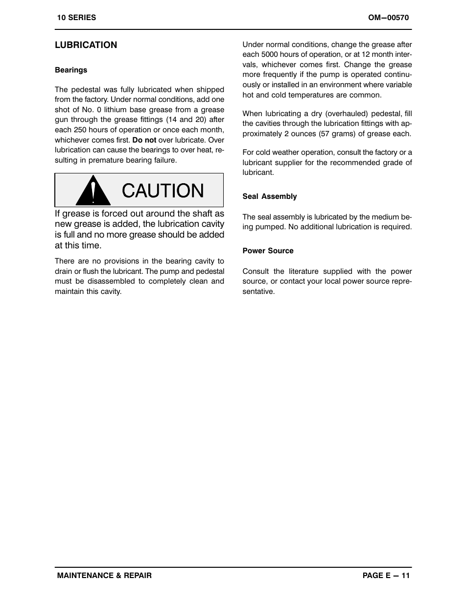 Gorman-Rupp Pumps 11 1/2A9-B 376069 and up User Manual | Page 34 / 35