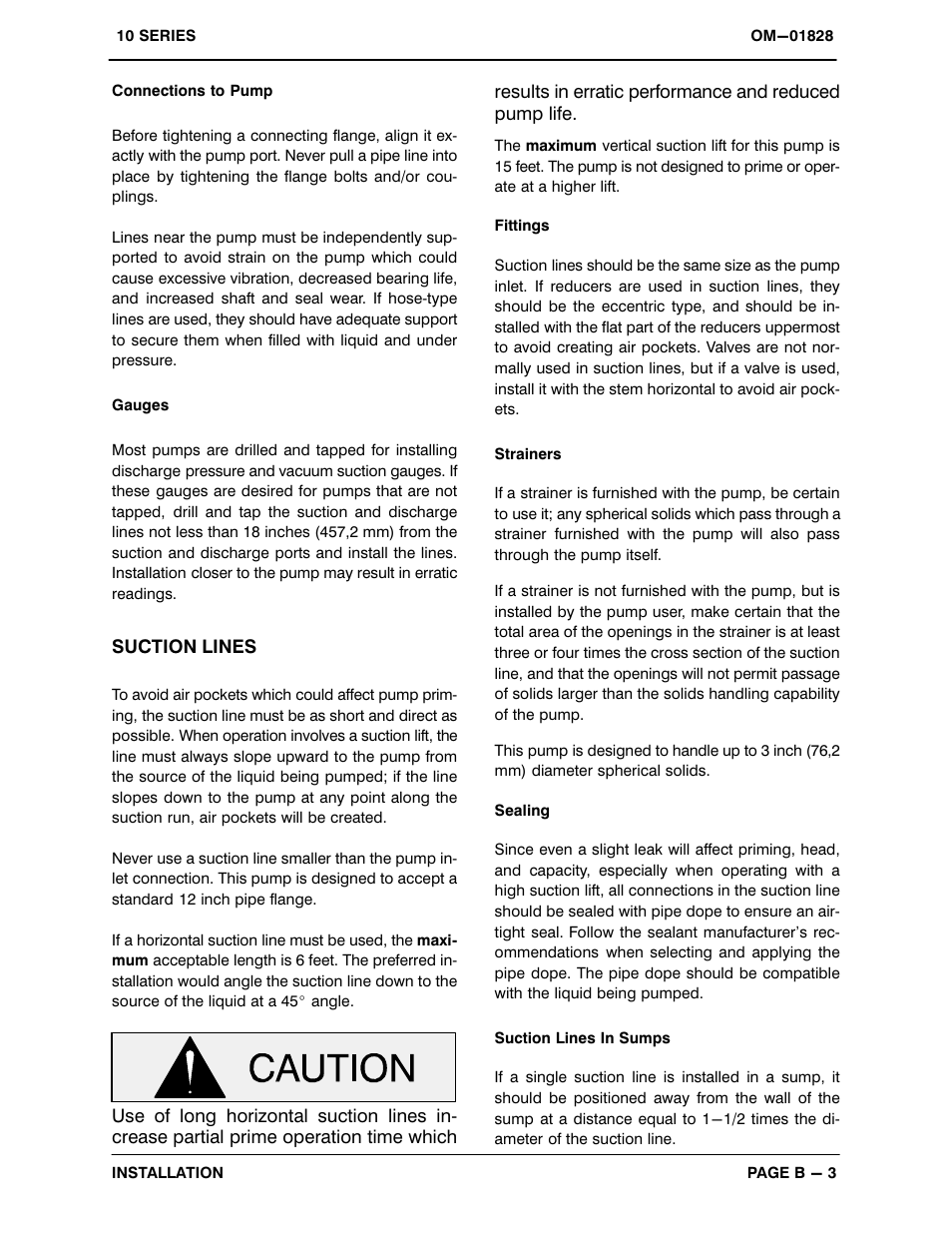 Gorman-Rupp Pumps 112B60-B 758209 and up User Manual | Page 10 / 33