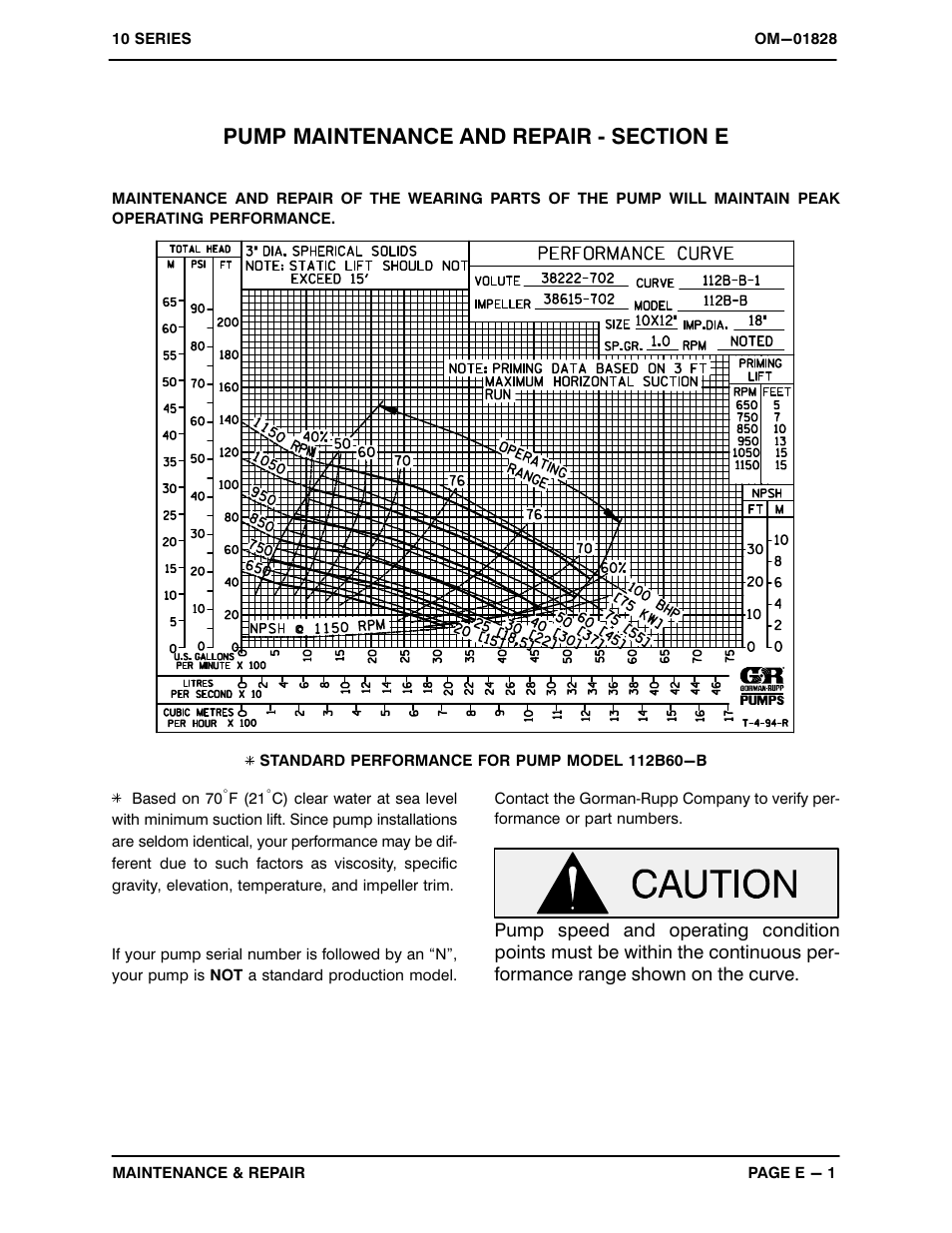 Gorman-Rupp Pumps 112B60-B 758209 and up User Manual | Page 21 / 33