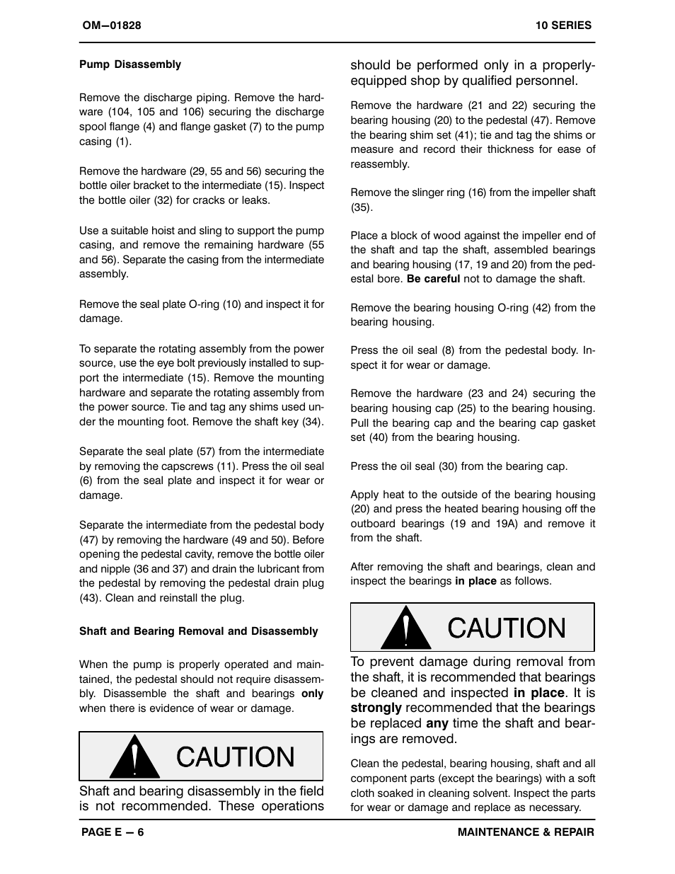 Gorman-Rupp Pumps 112B60-B 758209 and up User Manual | Page 26 / 33