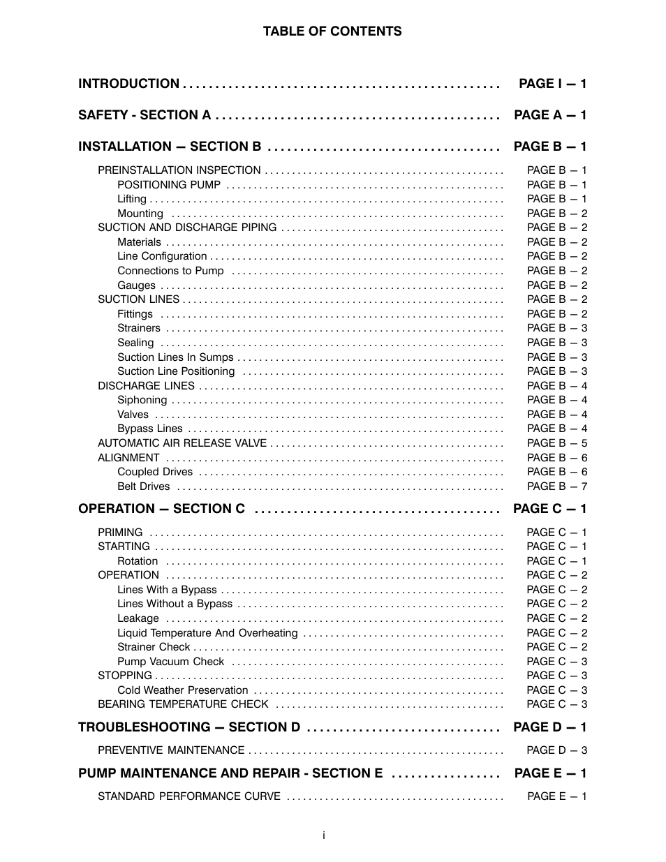 Gorman-Rupp Pumps 112B60-B 758209 and up User Manual | Page 3 / 33