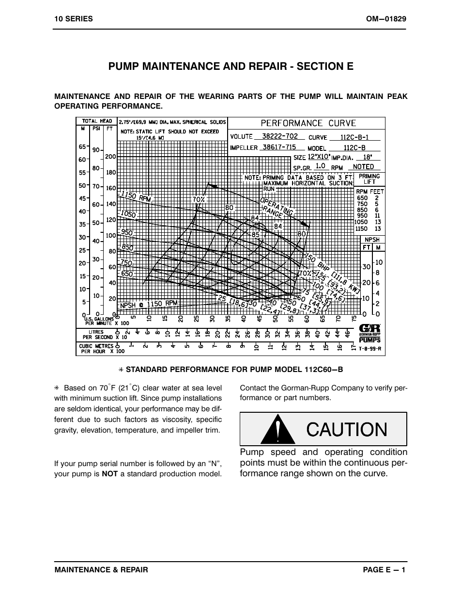 Gorman-Rupp Pumps 112C60-B 782312 and up User Manual | Page 21 / 33