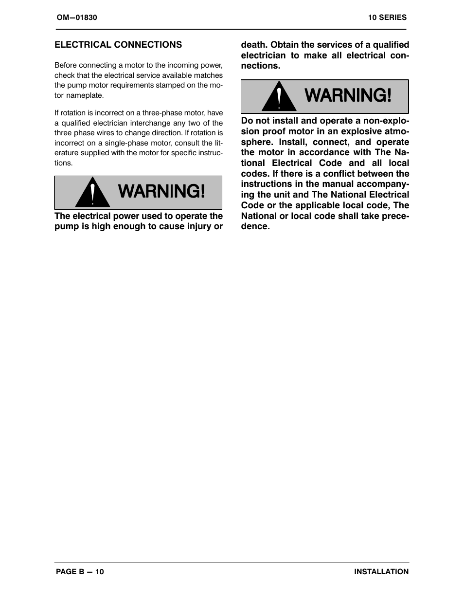 Gorman-Rupp Pumps 112D60-B 1288322 and up User Manual | Page 17 / 35