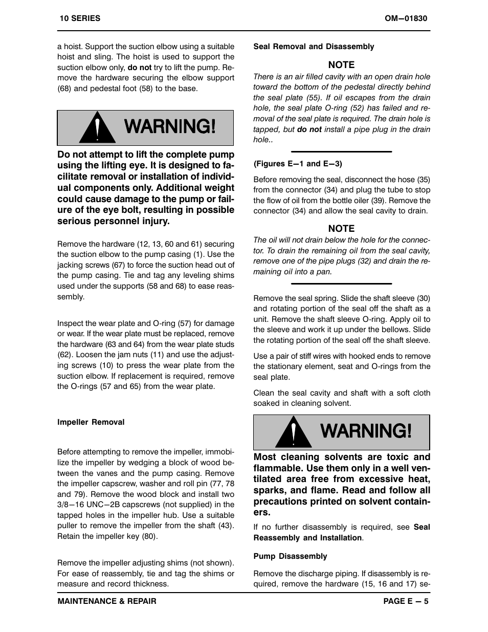 Gorman-Rupp Pumps 112D60-B 1288322 and up User Manual | Page 28 / 35