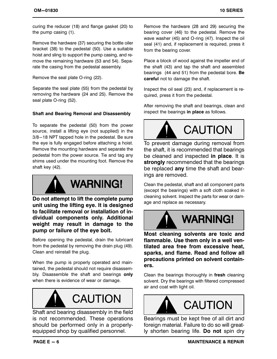 Gorman-Rupp Pumps 112D60-B 1288322 and up User Manual | Page 29 / 35