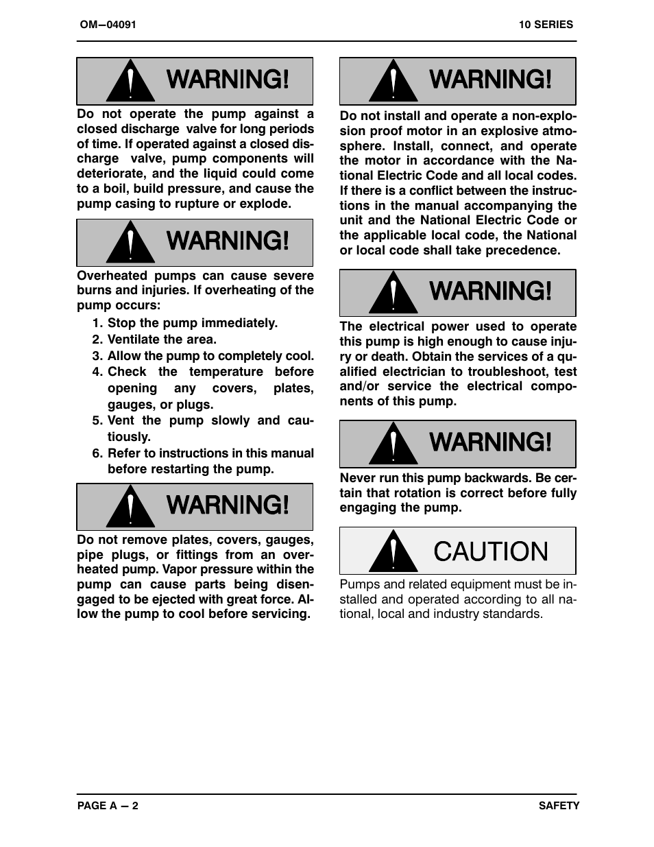 Gorman-Rupp Pumps 11 1/2A3-E2 1P 1045642 and up User Manual | Page 7 / 29