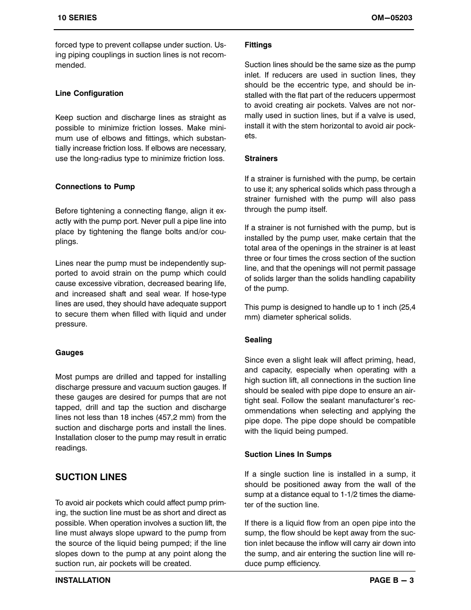 Gorman-Rupp Pumps 11 1/2A3-KW1.5 3P 1214536 and up User Manual | Page 10 / 26