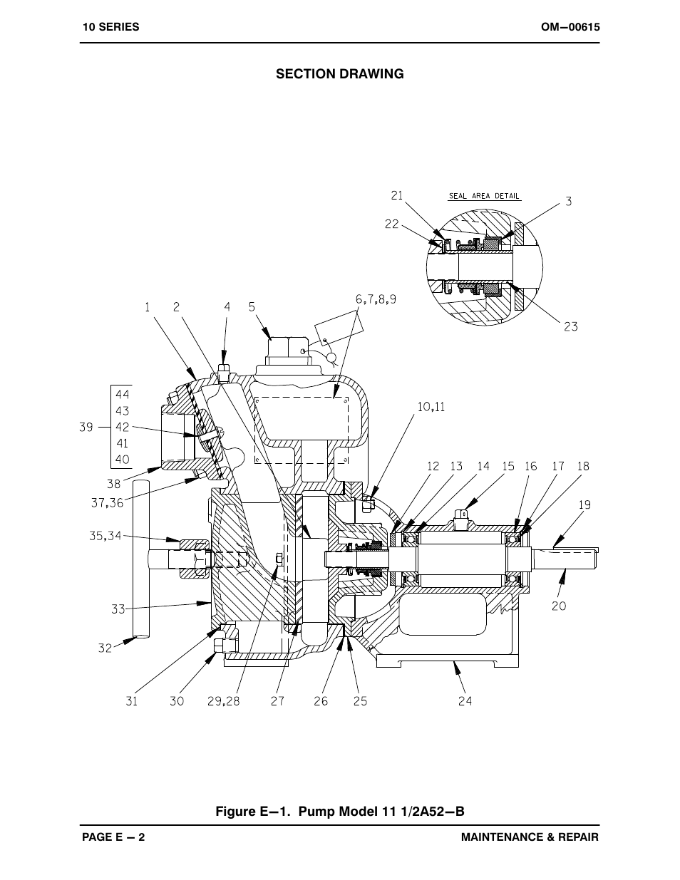 Gorman-Rupp Pumps 11 1/2A52-B 348418 thru 1241126 User Manual | Page 25 / 35