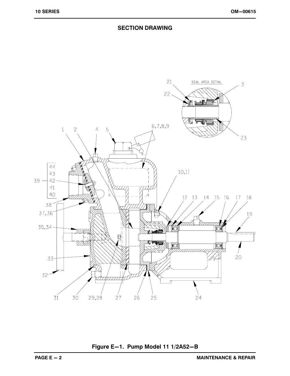 Gorman-Rupp Pumps 11 1/2A52-B 1241127 and up User Manual | Page 23 / 32