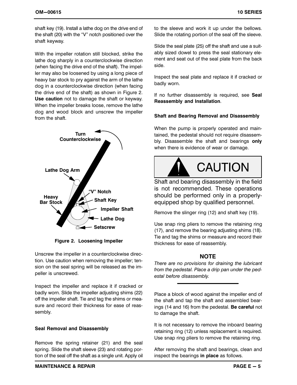 Gorman-Rupp Pumps 11 1/2A52-B 1241127 and up User Manual | Page 26 / 32