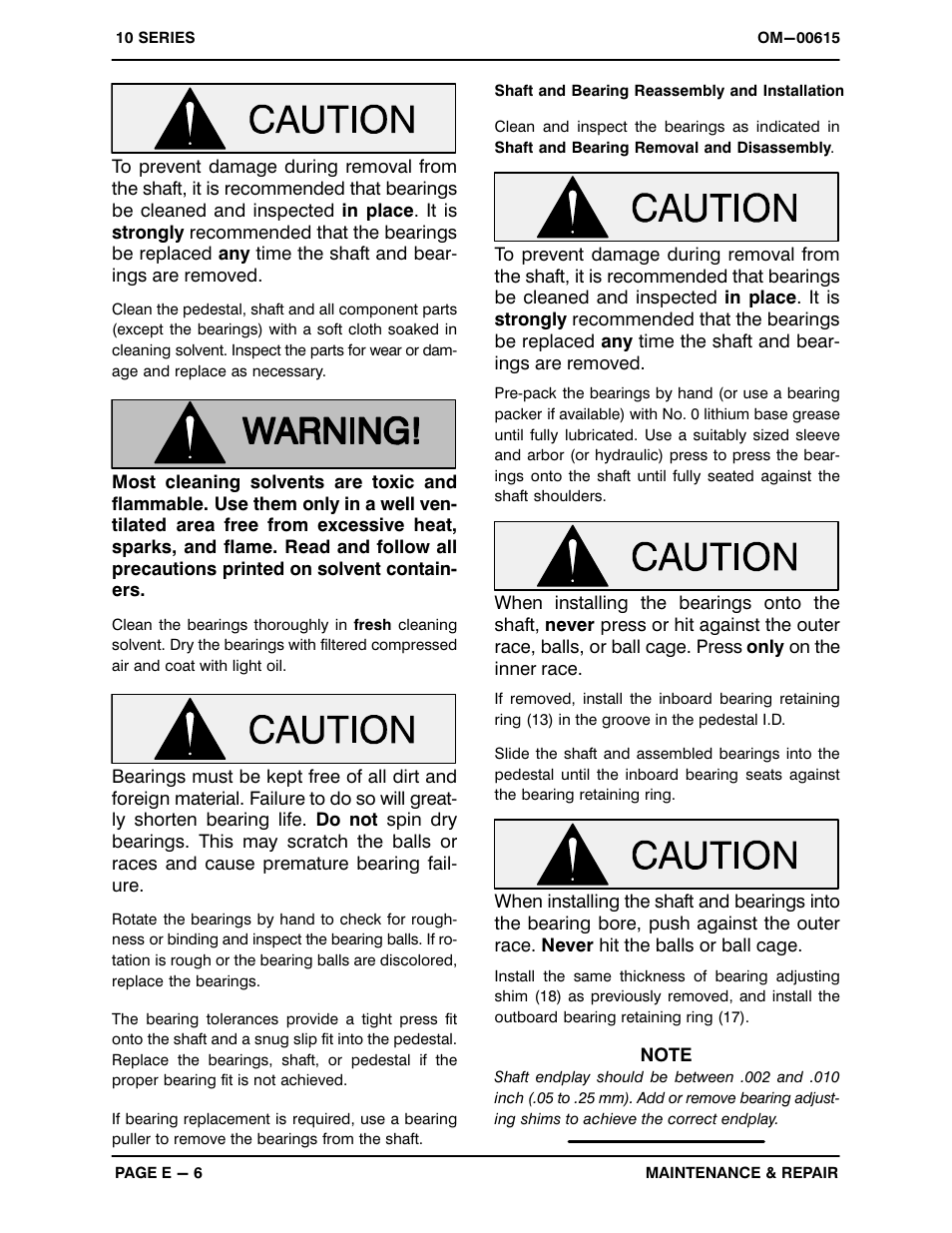 Gorman-Rupp Pumps 11 1/2A52-B 1241127 and up User Manual | Page 27 / 32