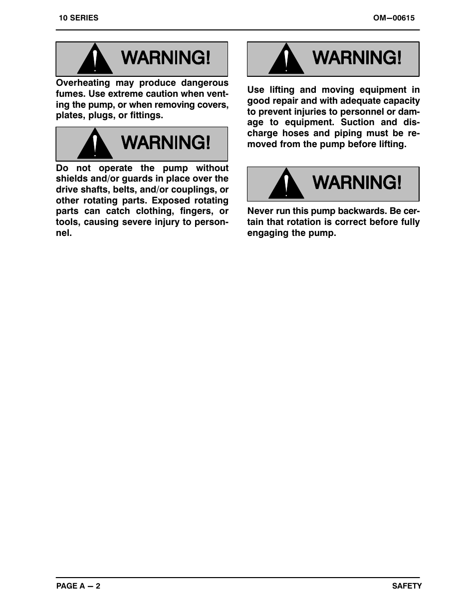 Gorman-Rupp Pumps 11 1/2A52-B 1241127 and up User Manual | Page 6 / 32