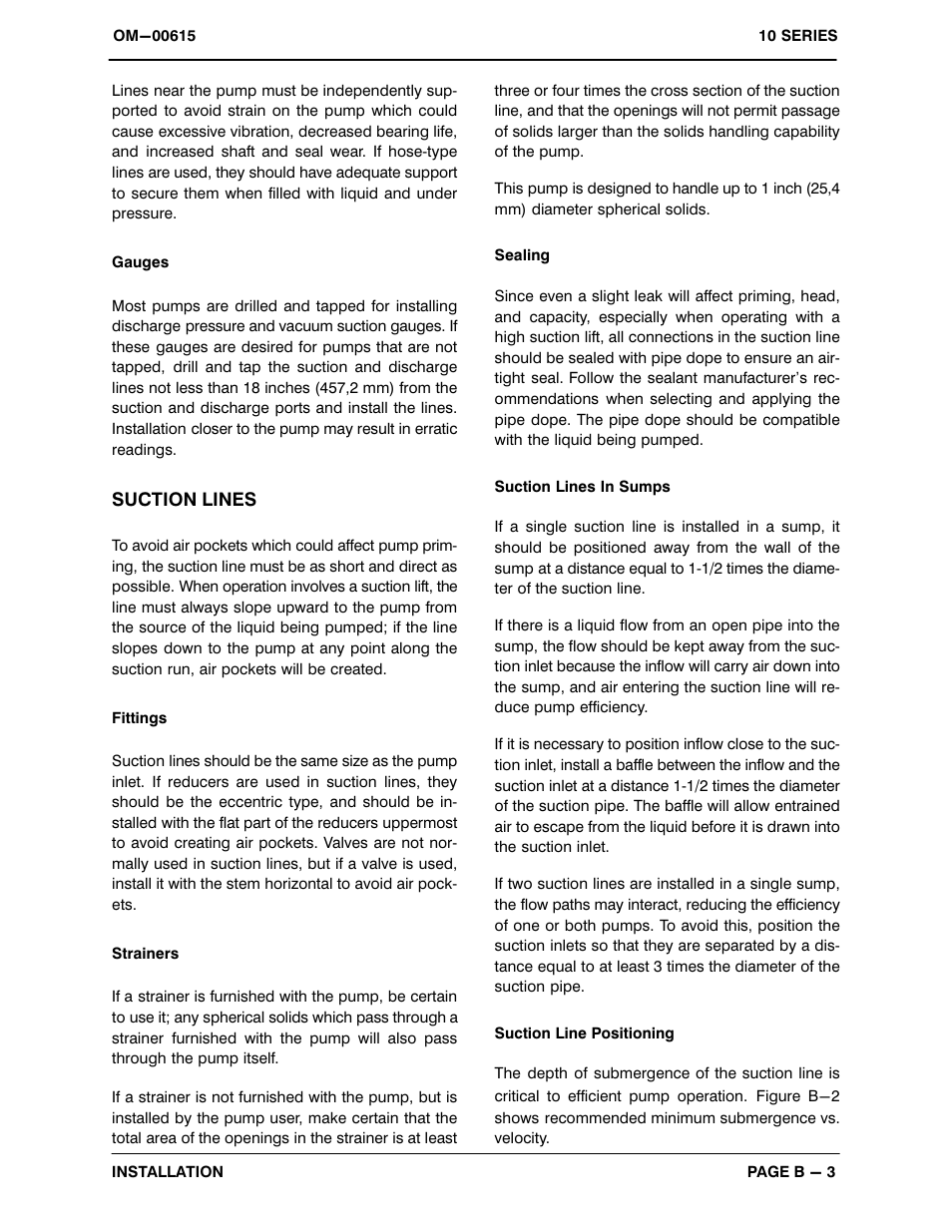 Gorman-Rupp Pumps 11 1/2A52-B 1241127 and up User Manual | Page 9 / 32