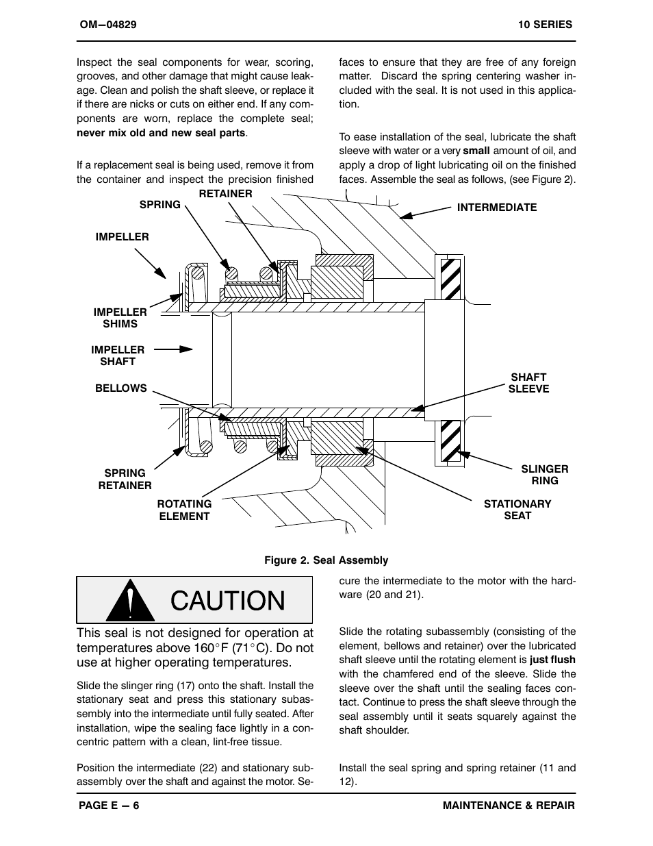 Gorman-Rupp Pumps 11 1/2A52-E2 3P 1235018 and up User Manual | Page 26 / 29