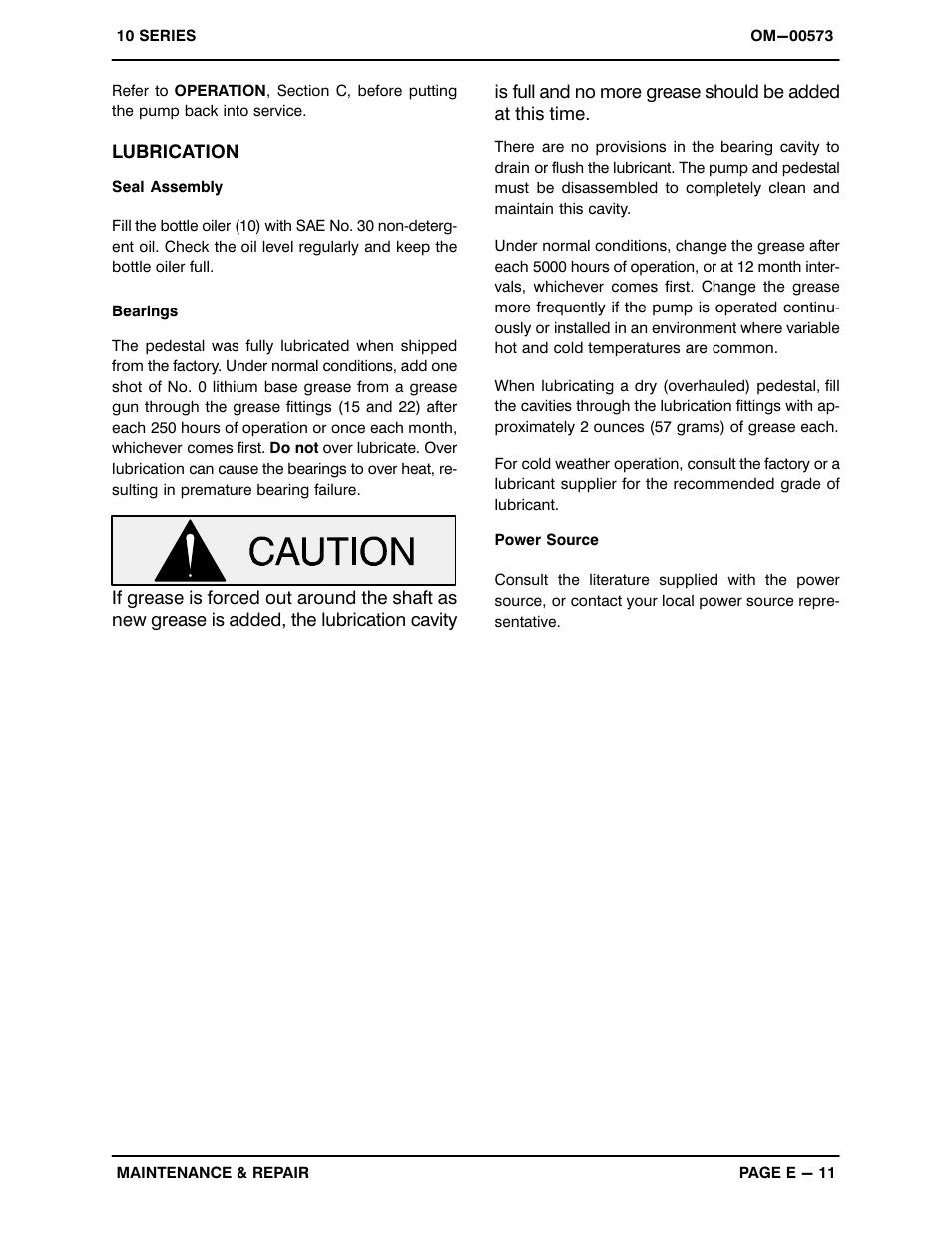 Gorman-Rupp Pumps 11 1/2A20-B 519865 and up User Manual | Page 34 / 35