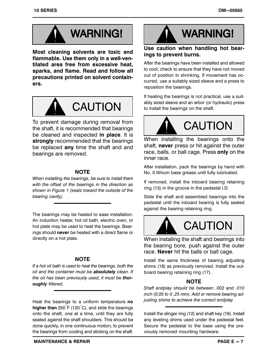 Gorman-Rupp Pumps 11 1/2A3-B 348418 and up User Manual | Page 30 / 35