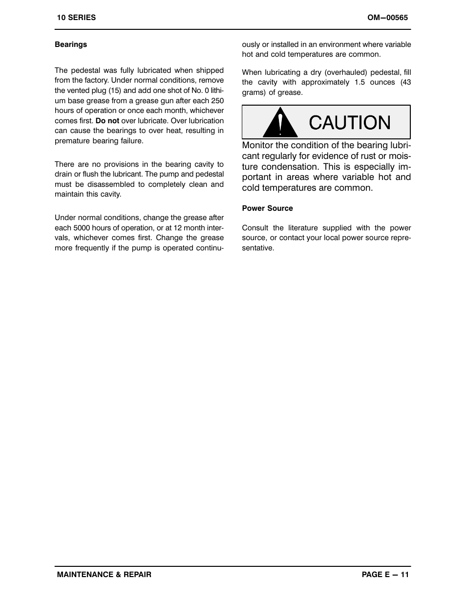 Gorman-Rupp Pumps 11 1/2A3-B 348418 and up User Manual | Page 34 / 35