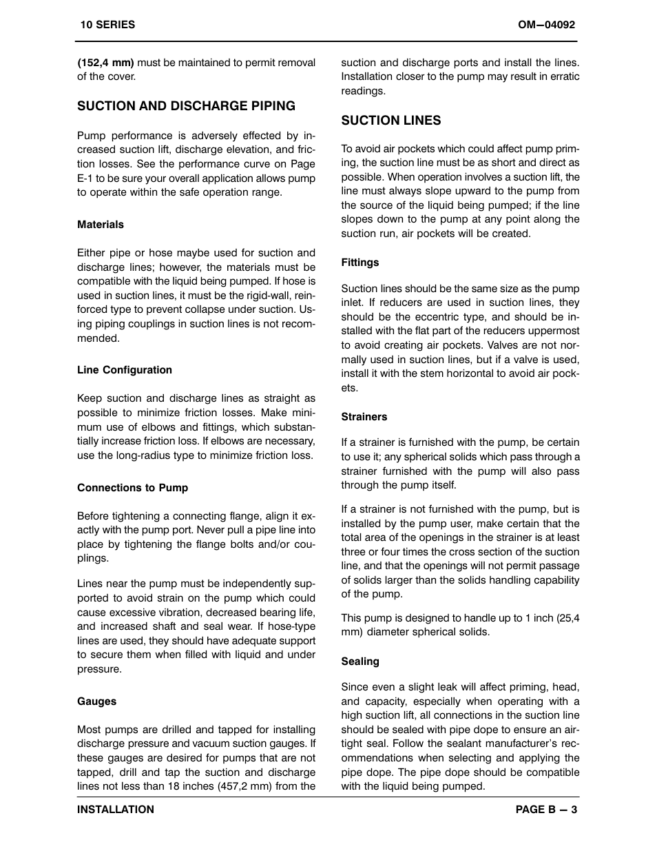 Gorman-Rupp Pumps 11 1/2A2-E2 1P 1046838 and up User Manual | Page 10 / 30