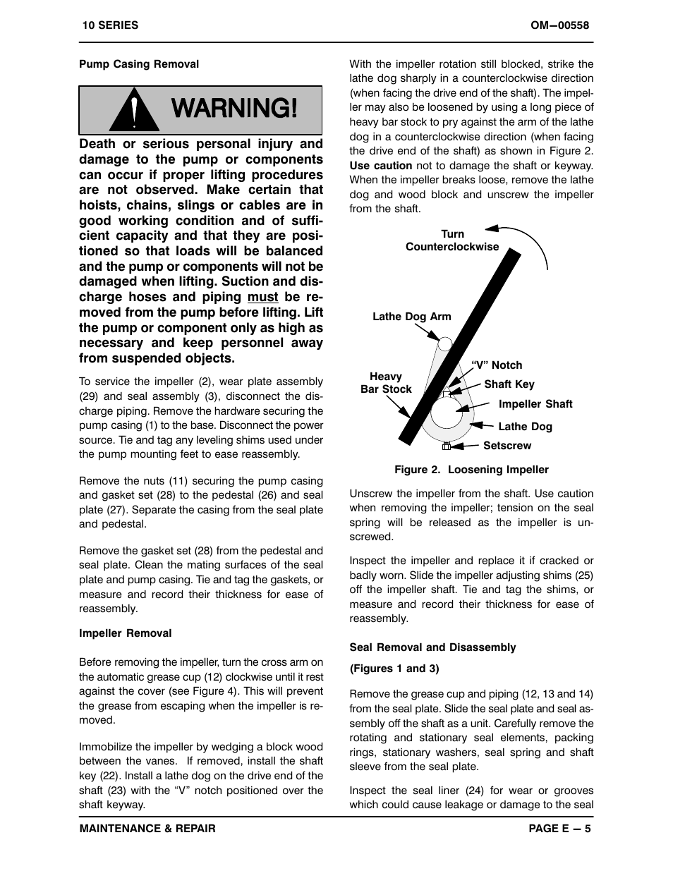 Gorman-Rupp Pumps 11 1/2A2-B 347543 and up User Manual | Page 28 / 35